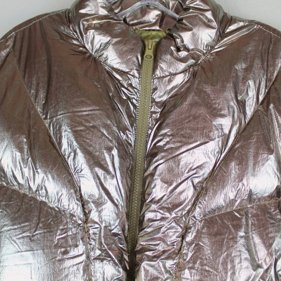 NWT ISABEL MARANT ÉTOILE Kristen Metallic Jacket - Picture 10 of 10